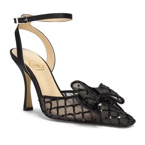 Nalebe Nostalgia Diamante Slingback Pumps - New with Box & Dust Bag - Size 38.5